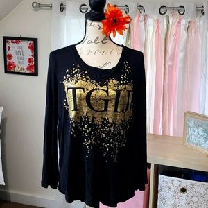 Juicy couture Black and gold Blouse